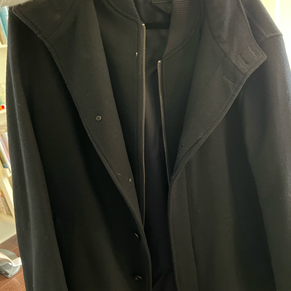 Saks Fifth Ave Mens Wool Coat